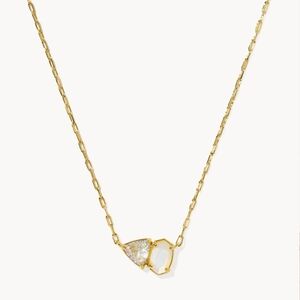 NWT Kendra Scott Tatum June Short Pendant Necklace